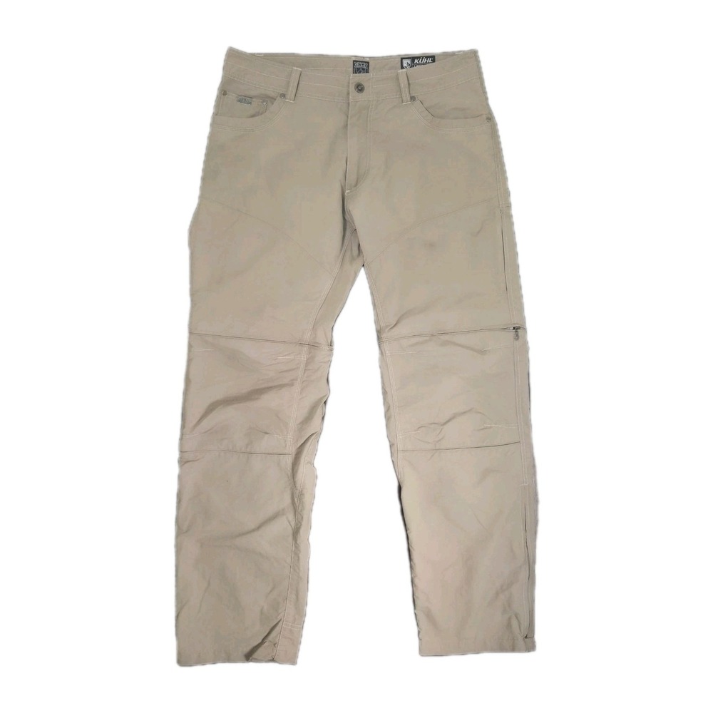 Kuhl Liberator Stealth Convertible Mens 36x32 Technical Hiking Pants To Shorts